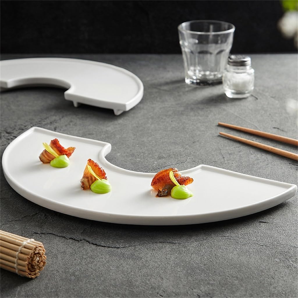 Shaped Tableware Irregular Plates Cold Dishes Dim Sum Plates Chinese Hotel Appetizer Plates