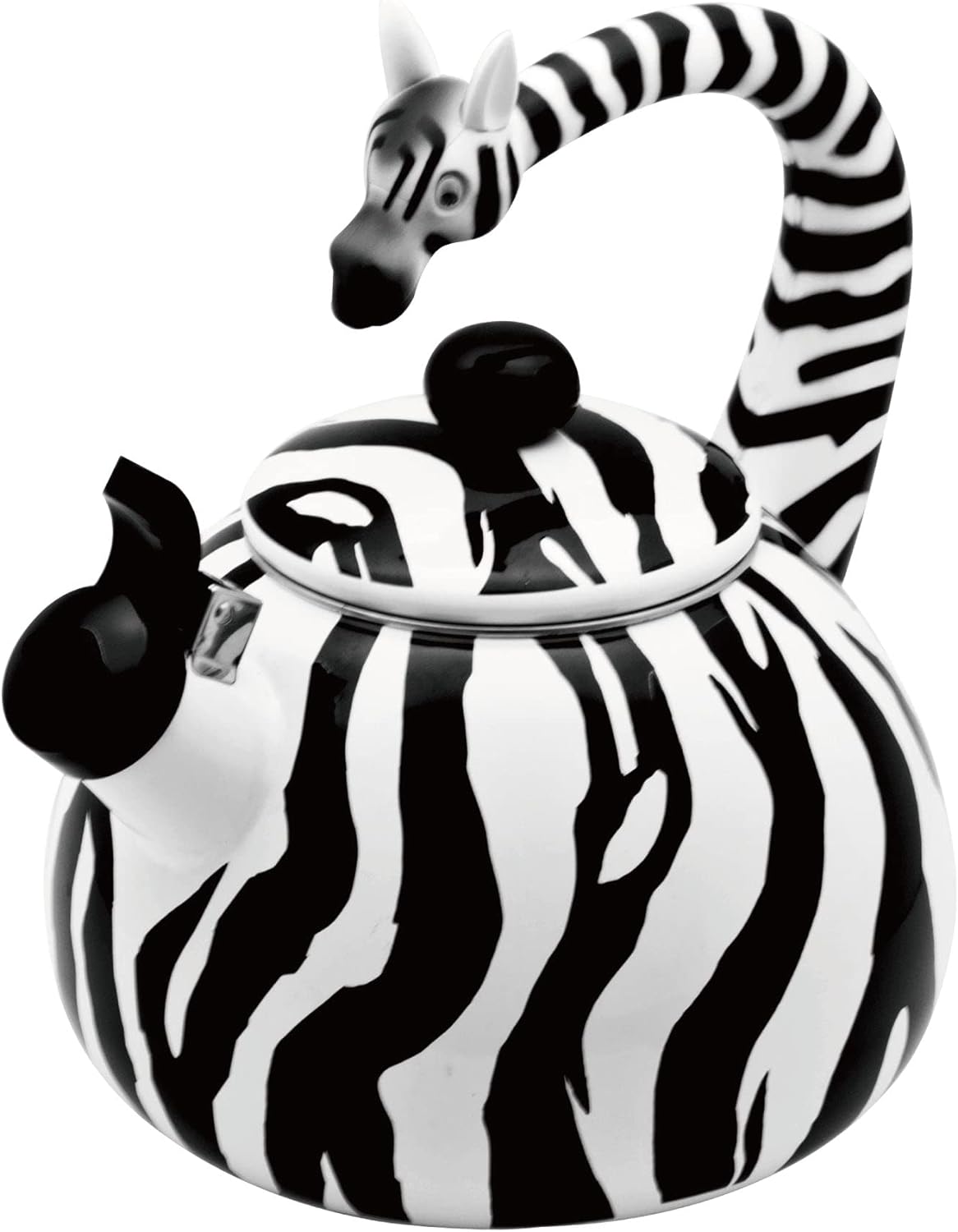 Whistling Tea Kettle for Stove Top Enamel on Steel Teakettle, Supreme Housewares Strawberry Design Teapot Water Kettle Cute Kitchen Accessories Teteras (2.3 Quart, Strawberry)