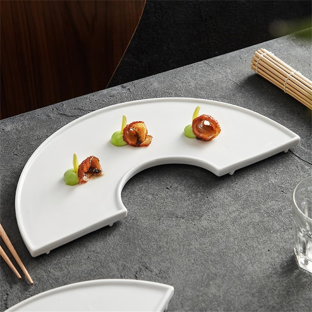 Shaped Tableware Irregular Plates Cold Dishes Dim Sum Plates Chinese Hotel Appetizer Plates