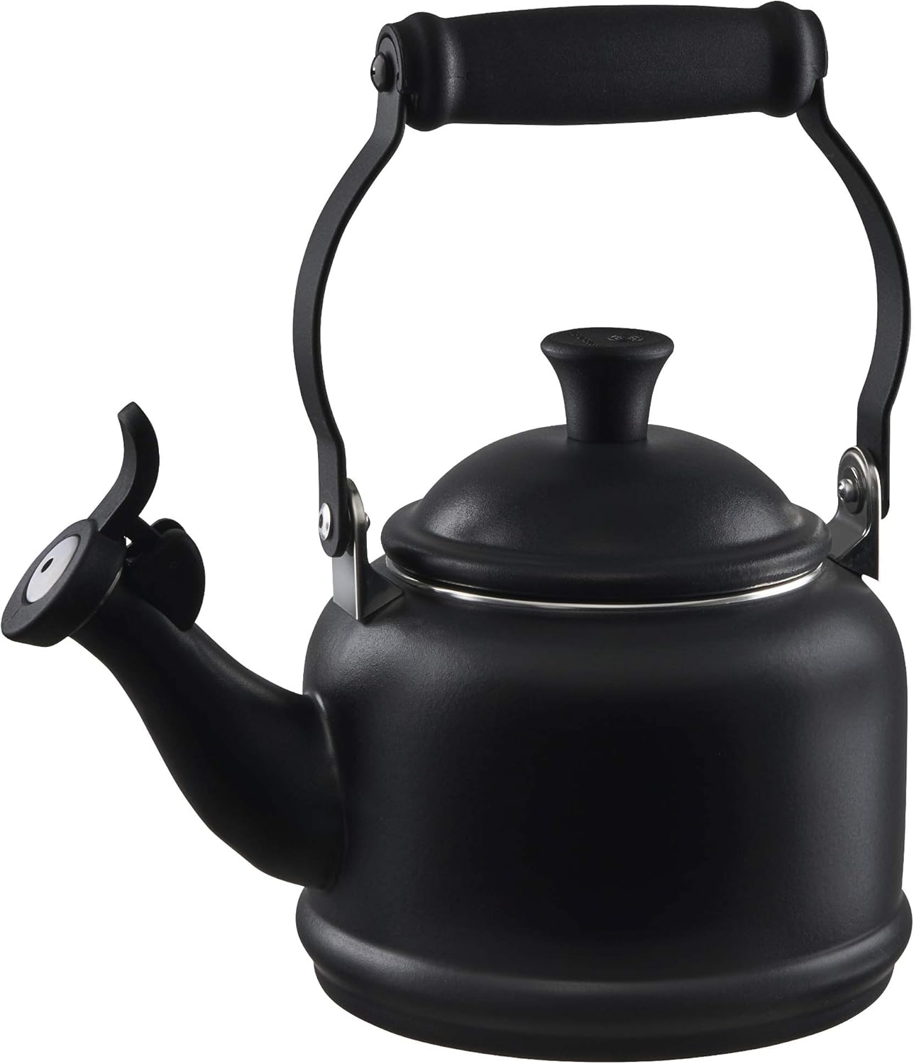 Le Creuset Enamel On Steel Demi Tea Kettle, 1.25 qt., Oyster