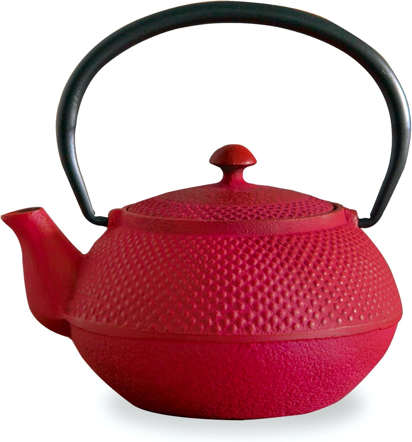Roji Associates Cast Iron Teapot, Nanbu Tekki Teapot, ARARE - Dome Type, Made in Japan, with Tea Strainer, Inner Enamel Finish, Blue (13.53 fl oz)
