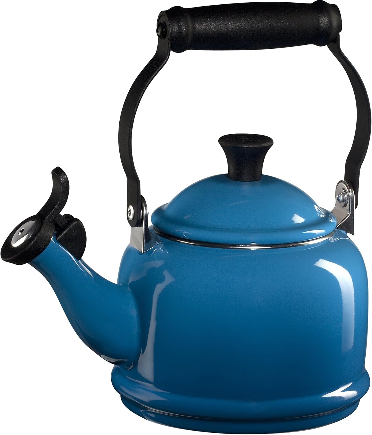 Le Creuset Enamel On Steel Demi Tea Kettle, 1.25 qt., Oyster