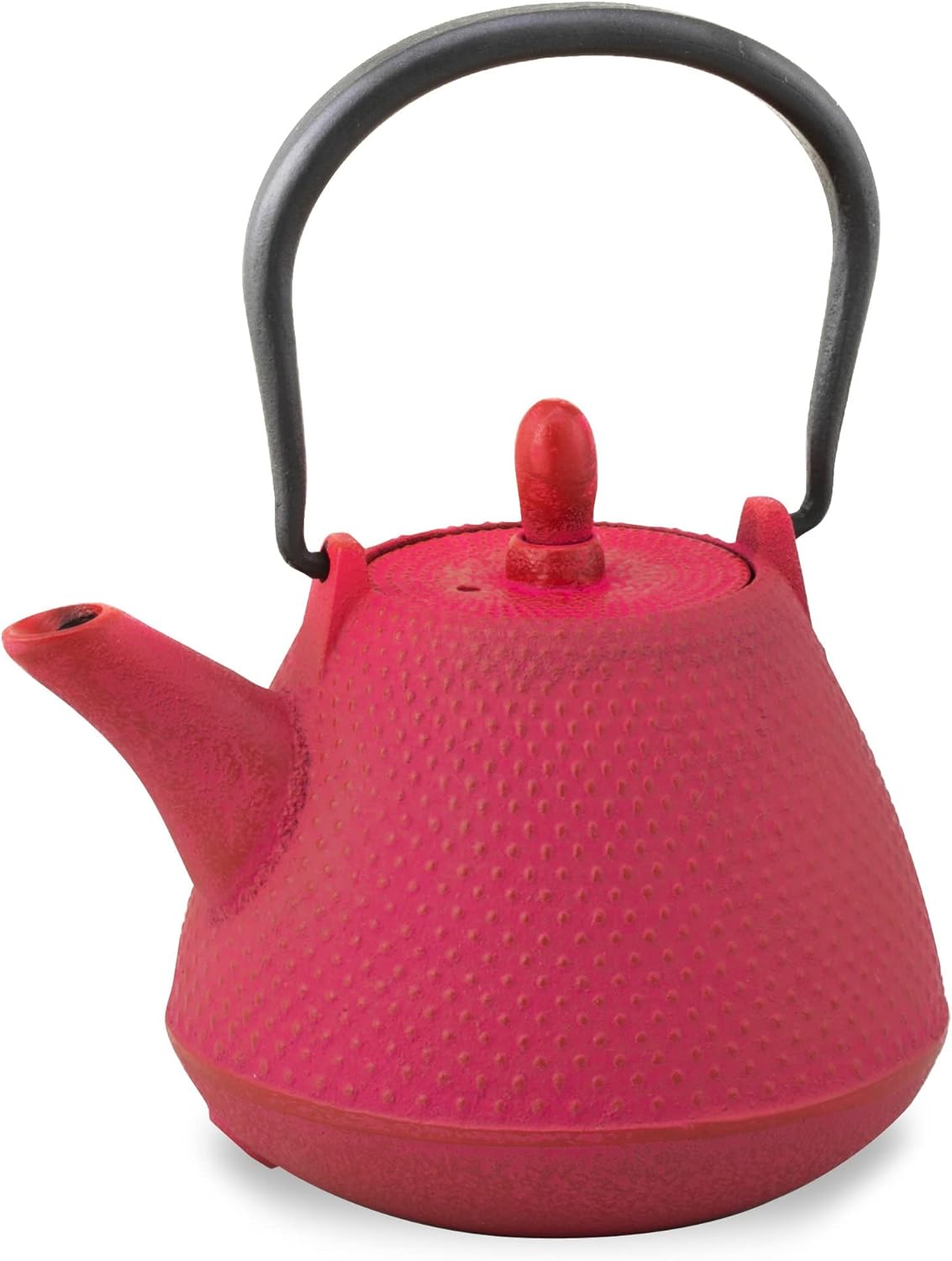 Roji Associates Cast Iron Teapot, Nanbu Tekki Teapot, ARARE - Dome Type, Made in Japan, with Tea Strainer, Inner Enamel Finish, Blue (13.53 fl oz)