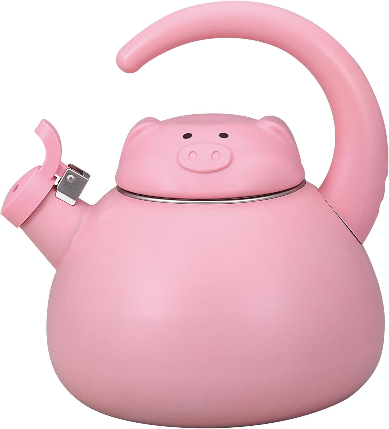 Whistling Tea Kettle for Stove Top Enamel on Steel Teakettle, Supreme Housewares Strawberry Design Teapot Water Kettle Cute Kitchen Accessories Teteras (2.3 Quart, Strawberry)
