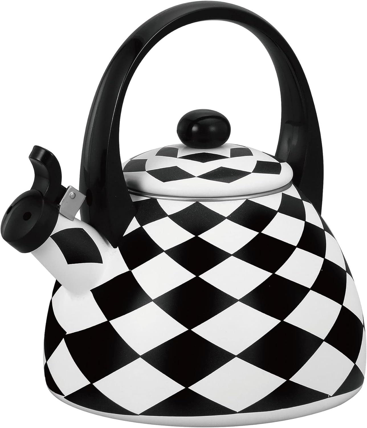 Whistling Tea Kettle for Stove Top Enamel on Steel Teakettle, Supreme Housewares Strawberry Design Teapot Water Kettle Cute Kitchen Accessories Teteras (2.3 Quart, Strawberry)