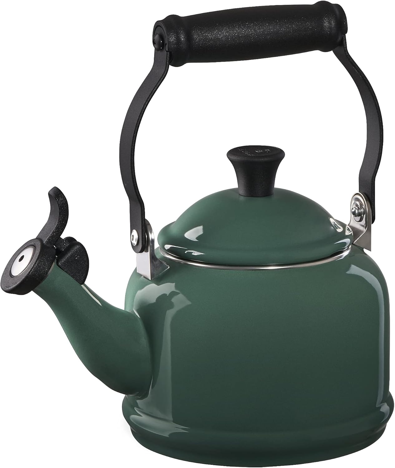 Le Creuset Enamel On Steel Demi Tea Kettle, 1.25 qt., Oyster