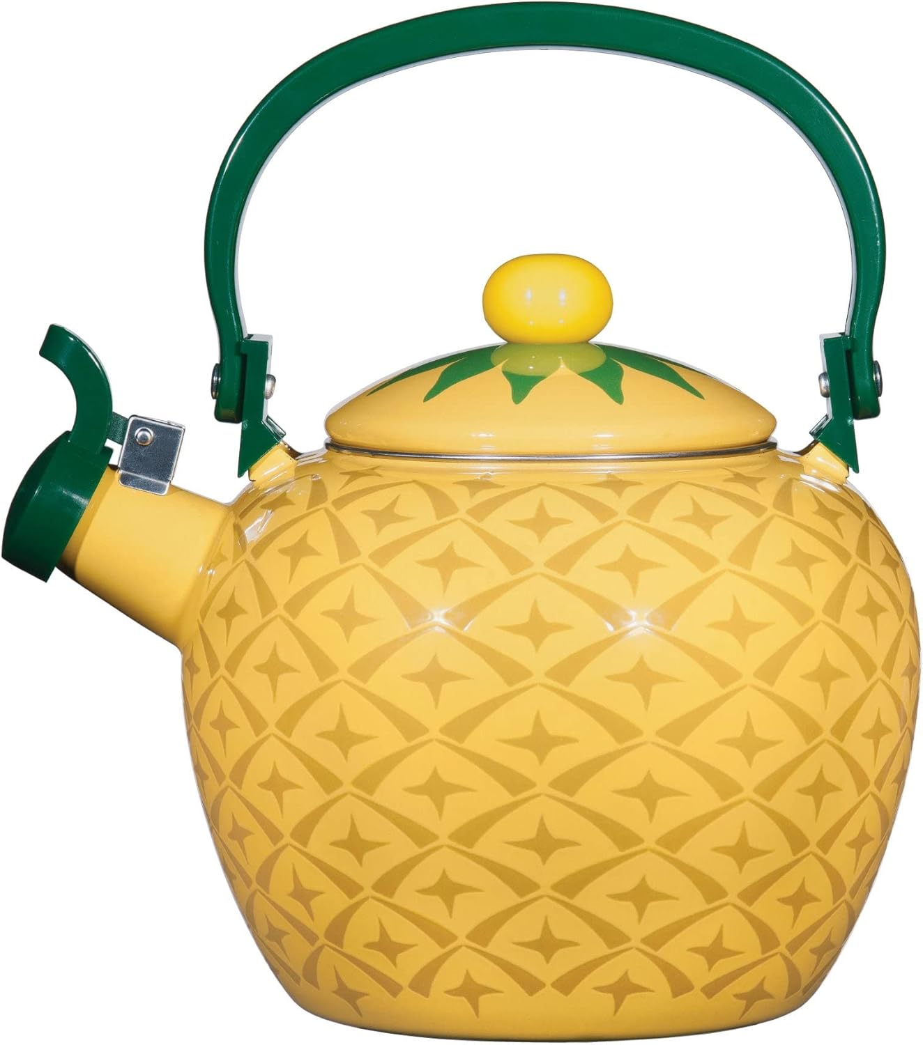 Whistling Tea Kettle for Stove Top Enamel on Steel Teakettle, Supreme Housewares Strawberry Design Teapot Water Kettle Cute Kitchen Accessories Teteras (2.3 Quart, Strawberry)