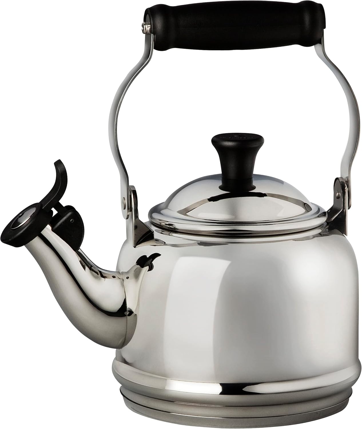 Le Creuset Enamel On Steel Demi Tea Kettle, 1.25 qt., Oyster